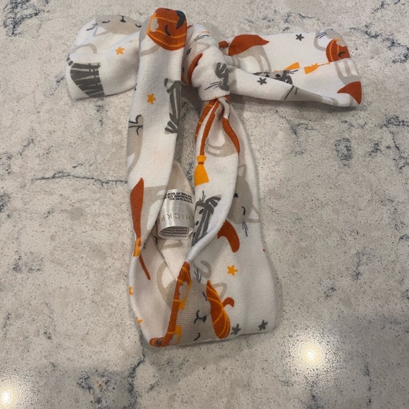 Baby Girl Halloween "Cutest Pumpkin" Outfit Chick Pea & Cat & Jack 3-6 Months - Picture 11 of 11